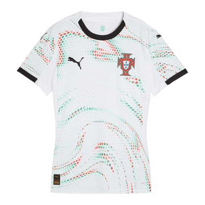 Portugal Soccer Jersey Away Women Custom Shirt 2025