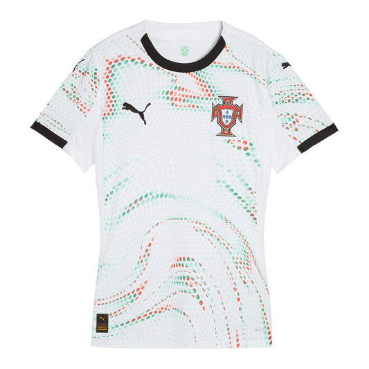 Portugal Soccer Jersey Away Women Custom Shirt 2025