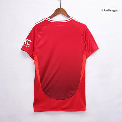 Manchester United Home soccer jersey 2024/25