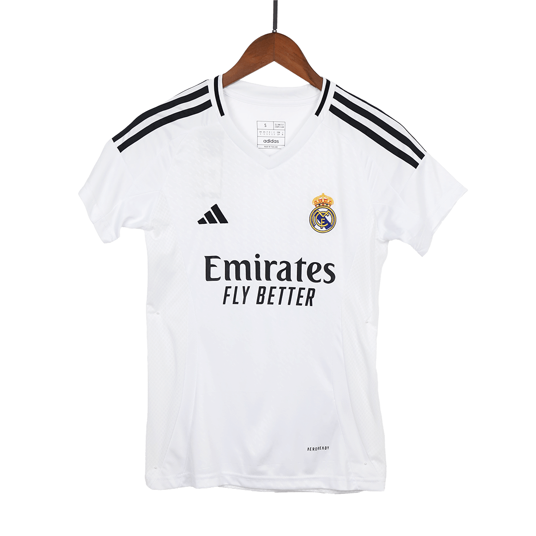 Real Madrid Soccer Jersey Home Women Custom Shirt 2024/25