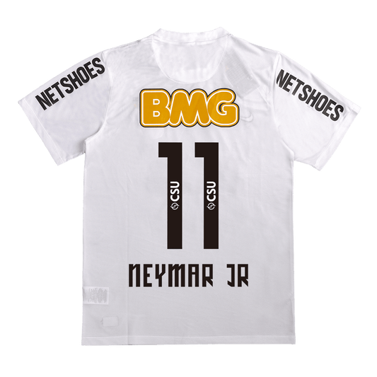 Retro NEYMAR JR #11 2012 Santos FC Home Soccer Jersey