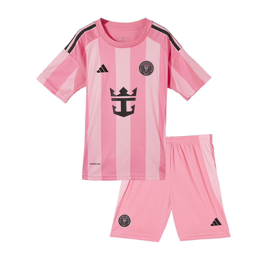 Kids Inter Miami CF Custom Home Soccer Kits 2025