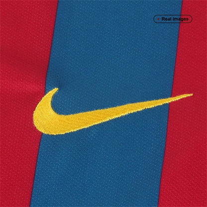 Retro 2005/06 Barcelona Home Long Sleeve Soccer Jersey