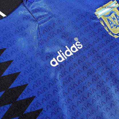 Retro 1994 Argentina Away Soccer Jersey