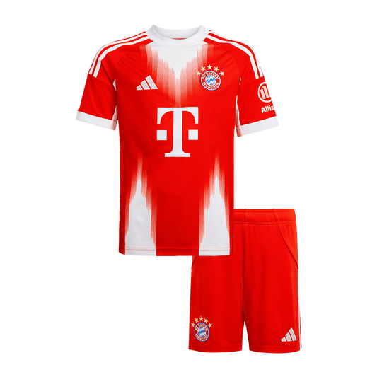 Kids Bayern Munich Custom Home Soccer Kits 2025/26