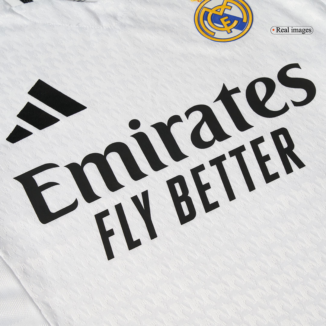Player Version Real Madrid Jersey Custom Soccer Jersey Home 2024/25 Copa del Rey Final