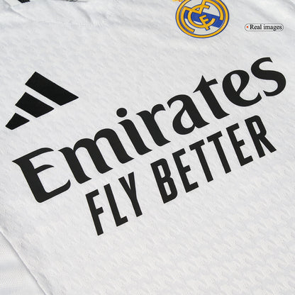 Player Version Real Madrid Jersey Custom Soccer Jersey Home 2024/25 Copa del Rey Final
