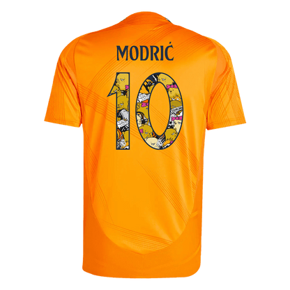 Player Version Real Madrid Jersey Custom MODRIĆ #10 Soccer Jersey Away 2024/25 Bear Champ Font