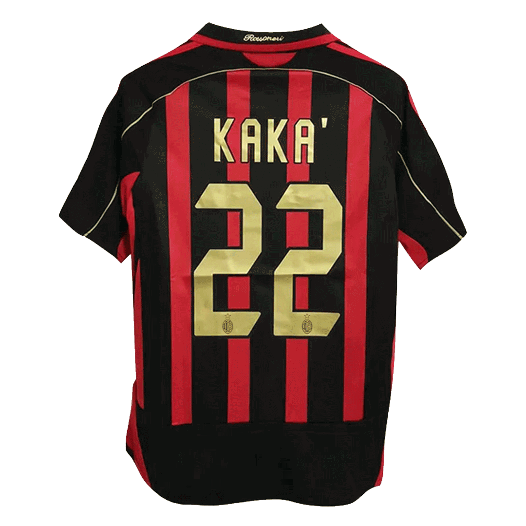 Retro KAKA' #22 2006/07 AC Milan Home Soccer Jersey