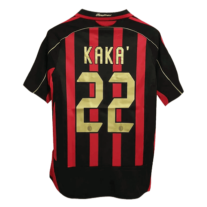 Retro KAKA' #22 2006/07 AC Milan Home Soccer Jersey