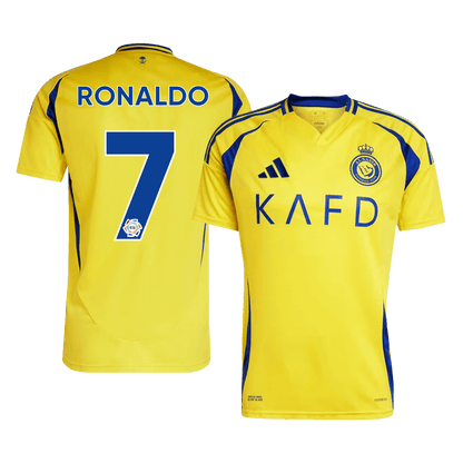 RONALDO #7 Al Nassr Home Soccer Jersey 2024/25