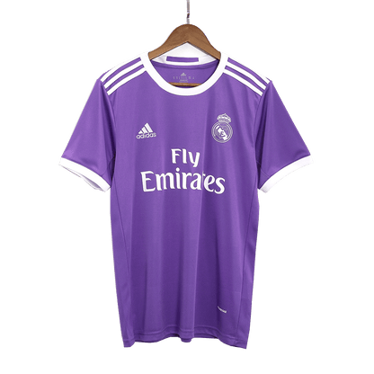 Real Madrid Retro Jersey Custom KROOS #8 Soccer Jersey Away 2016/17