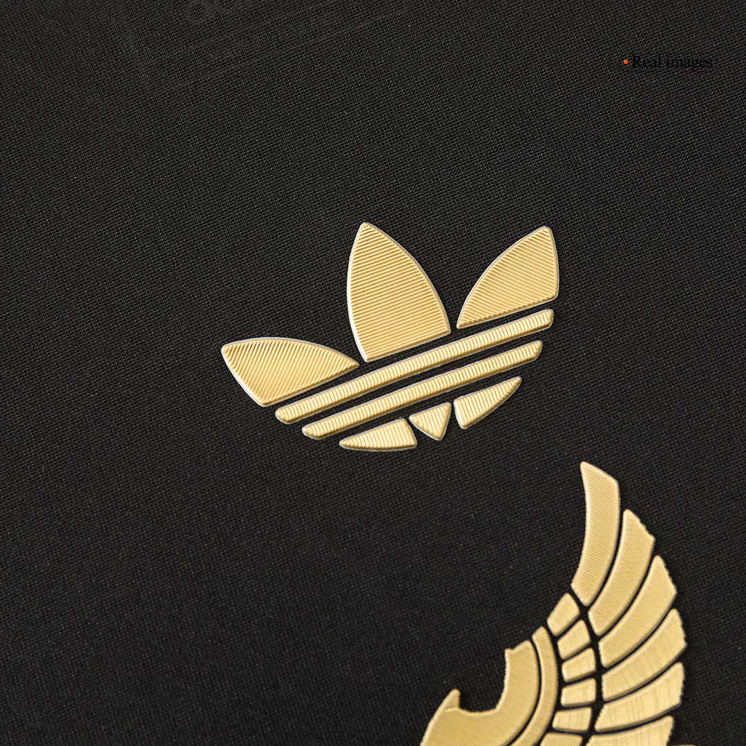 Authentic Mexico Third Away Soccer Jersey Kit(Jersey+Shorts) 2025 Black - Gold Cup