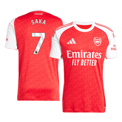 Arsenal Jersey Custom SAKA #7 Soccer Jersey Home 2025/26