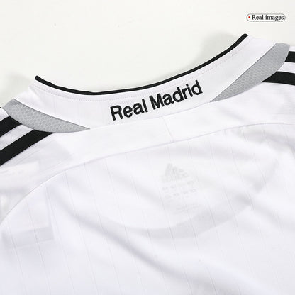 Real Madrid Retro Jersey Custom SERGIO RAMOS #4 Soccer Jersey Home 2006/07
