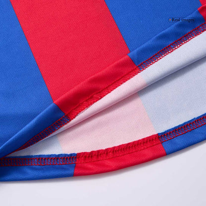 Barcelona Retro Jersey Custom RIVALDO #10 Soccer Jersey Home 2001/02