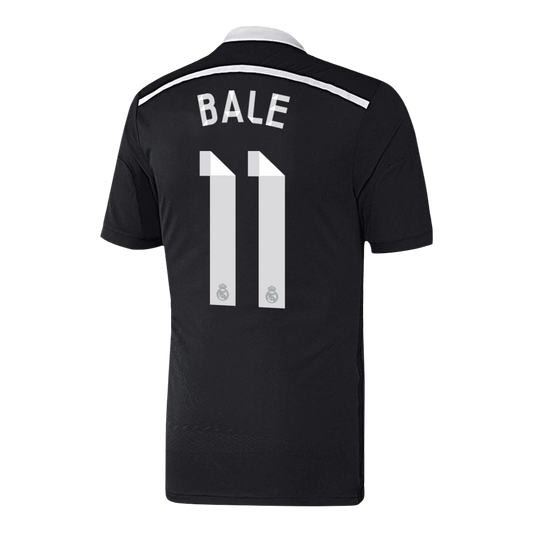 Real Madrid Retro Jersey Custom BALE #11 Soccer Jersey Third Away 2014/15