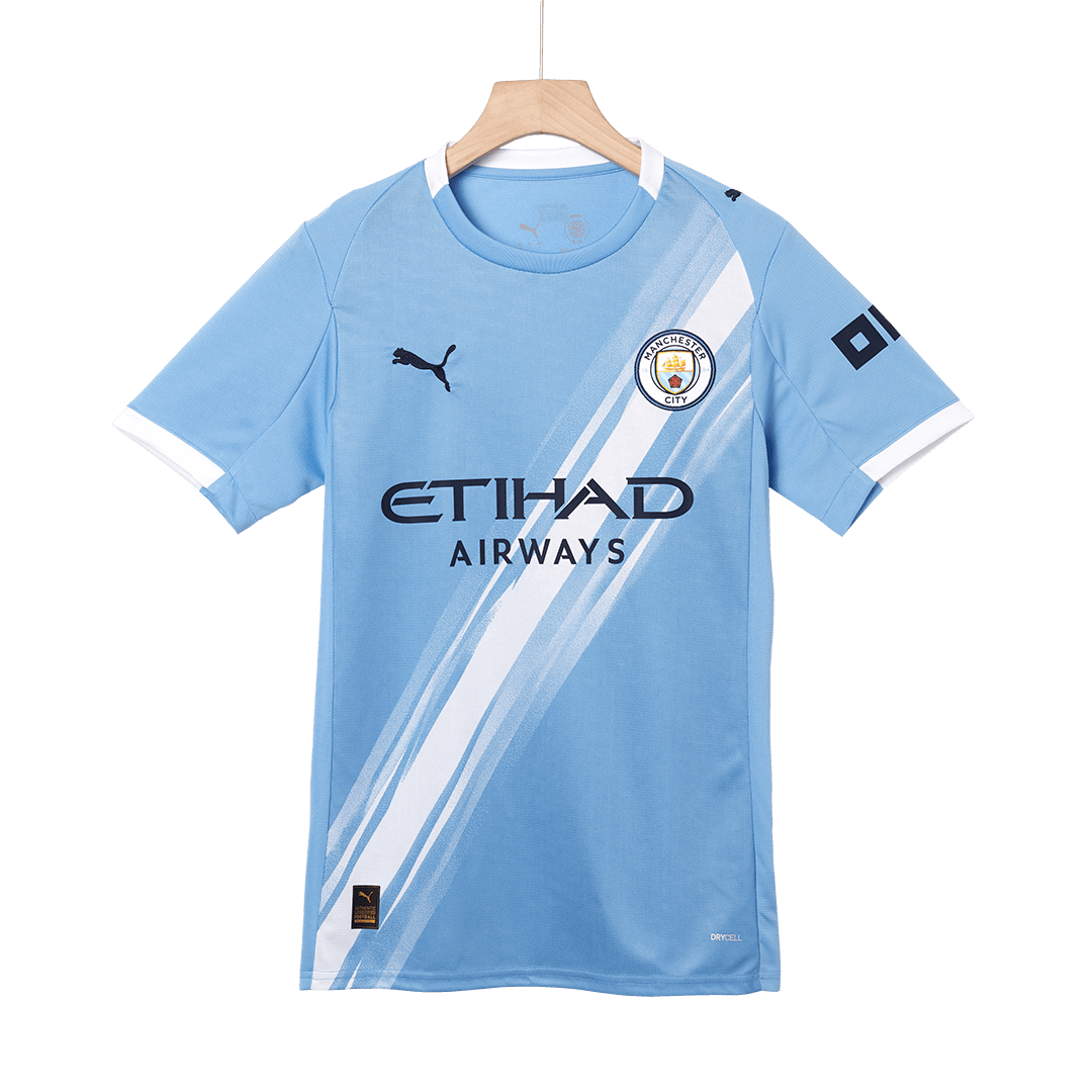 Manchester City Jersey Custom Soccer Jersey Home 2025/26