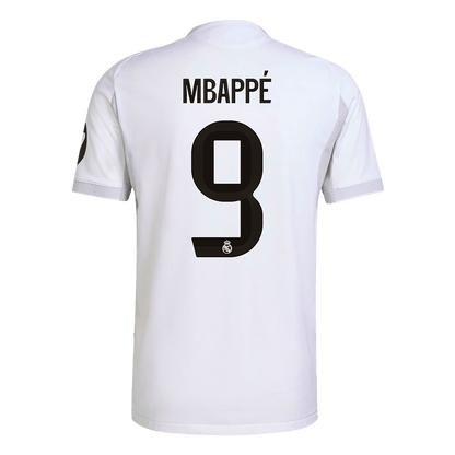Player Version Real Madrid Jersey Custom MBAPPÉ #9 Soccer Jersey Home 2025/26