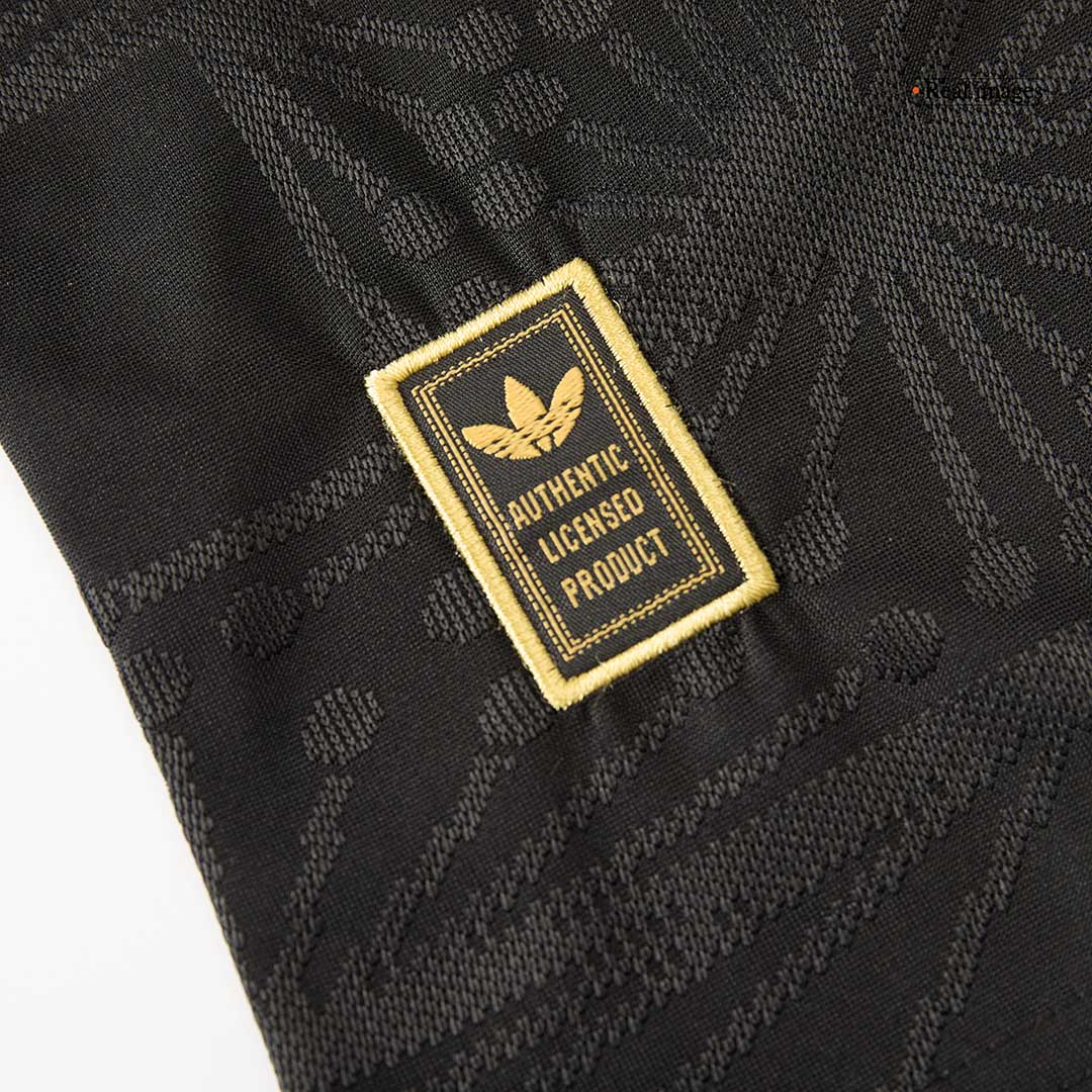 Authentic Mexico Third Away Soccer Jersey Kit(Jersey+Shorts) 2025 Black - Gold Cup