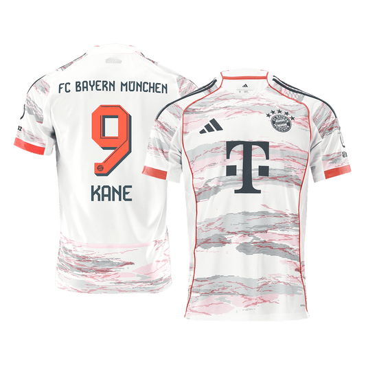 Bayern Munich Jersey Custom KANE #9 Soccer Jersey Away 2025/26