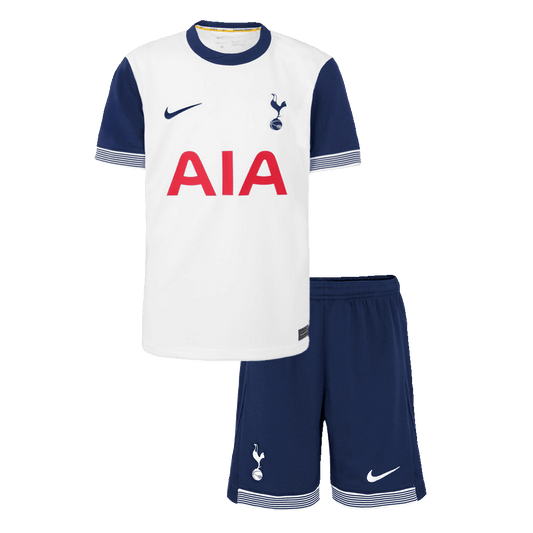 Kid's Tottenham Hotspur Home Soccer Jersey Kit (Shirt+Shorts) 2024/25