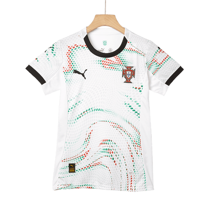 RONALDO #7 Portugal Soccer Jersey Away Women Custom Shirt 2025