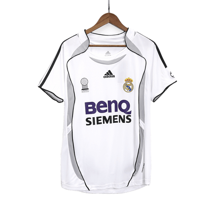 Real Madrid Retro Jersey Custom RAUL #7 Soccer Jersey Home 2006/07
