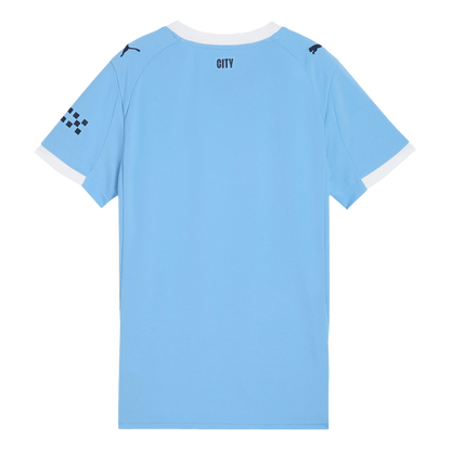 Manchester City Soccer Jersey Home Women Custom Shirt 2025/26