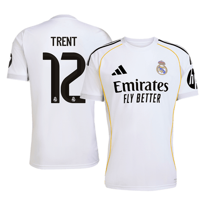 Real Madrid Jersey Custom TRENT #12 Soccer Jersey Home 2025/26