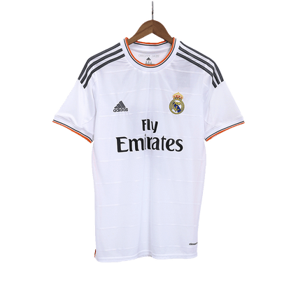 Real Madrid Retro Jersey Custom Soccer Jersey Home 2013/14
