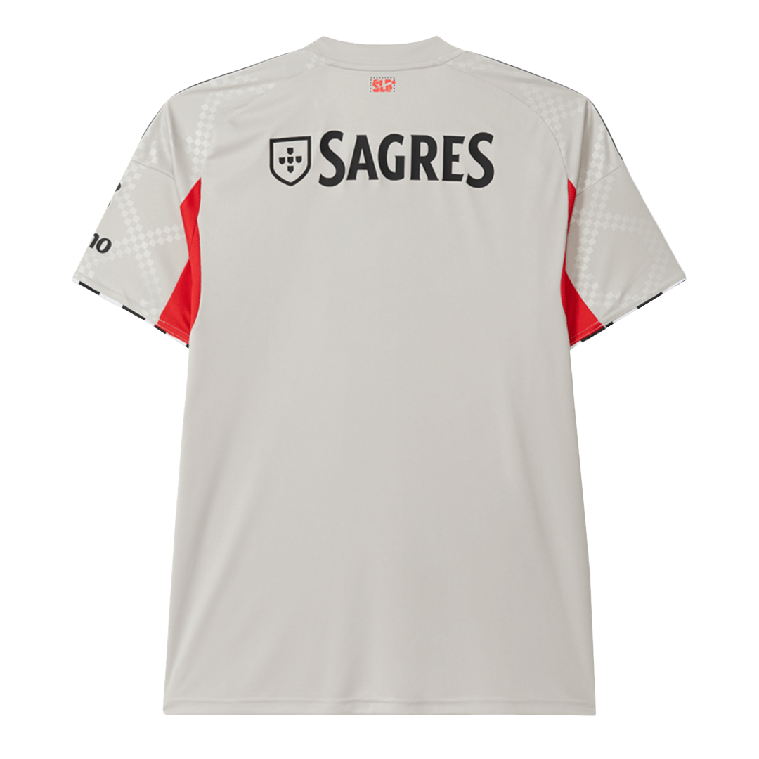Benfica Jersey Custom Soccer Jersey Away 2025/26