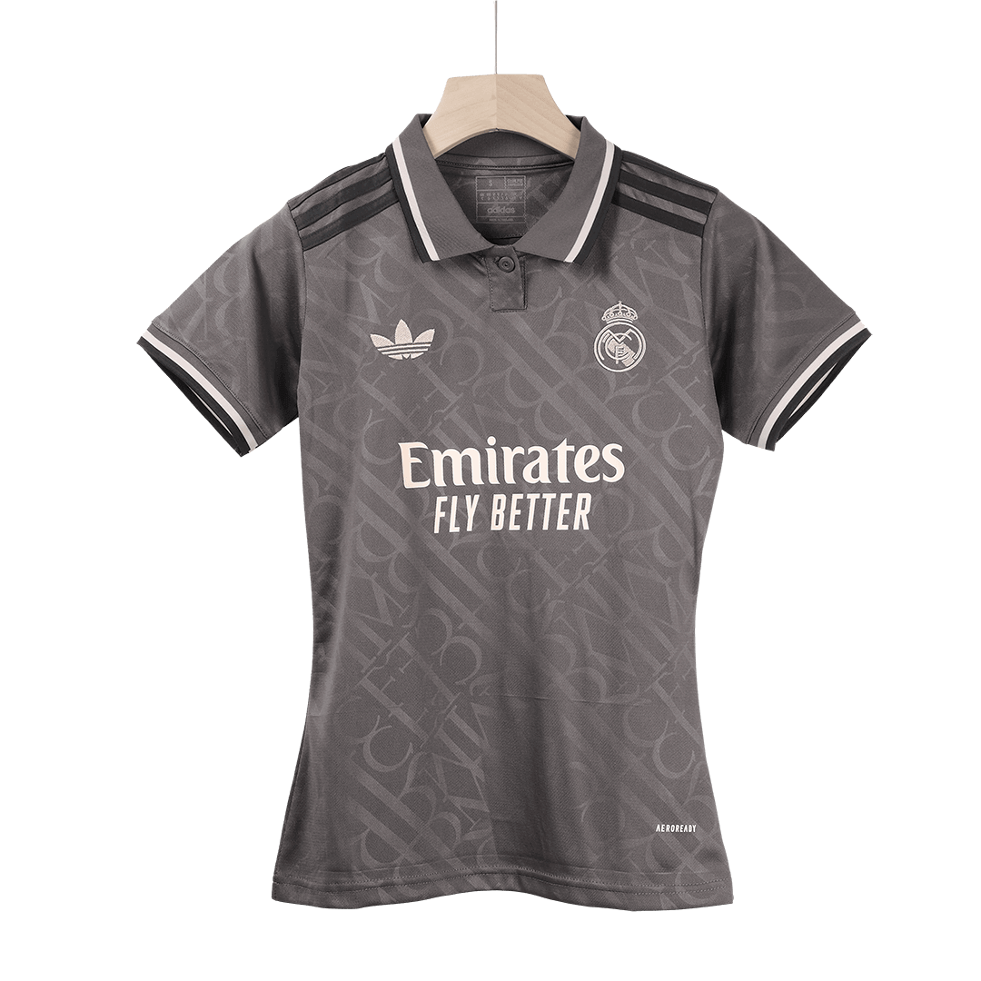 Real Madrid Soccer Jersey Third Away Women Custom Shirt 2024/25