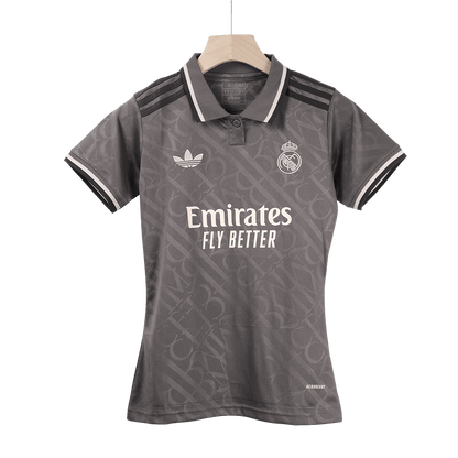 Real Madrid Soccer Jersey Third Away Women Custom Shirt 2024/25