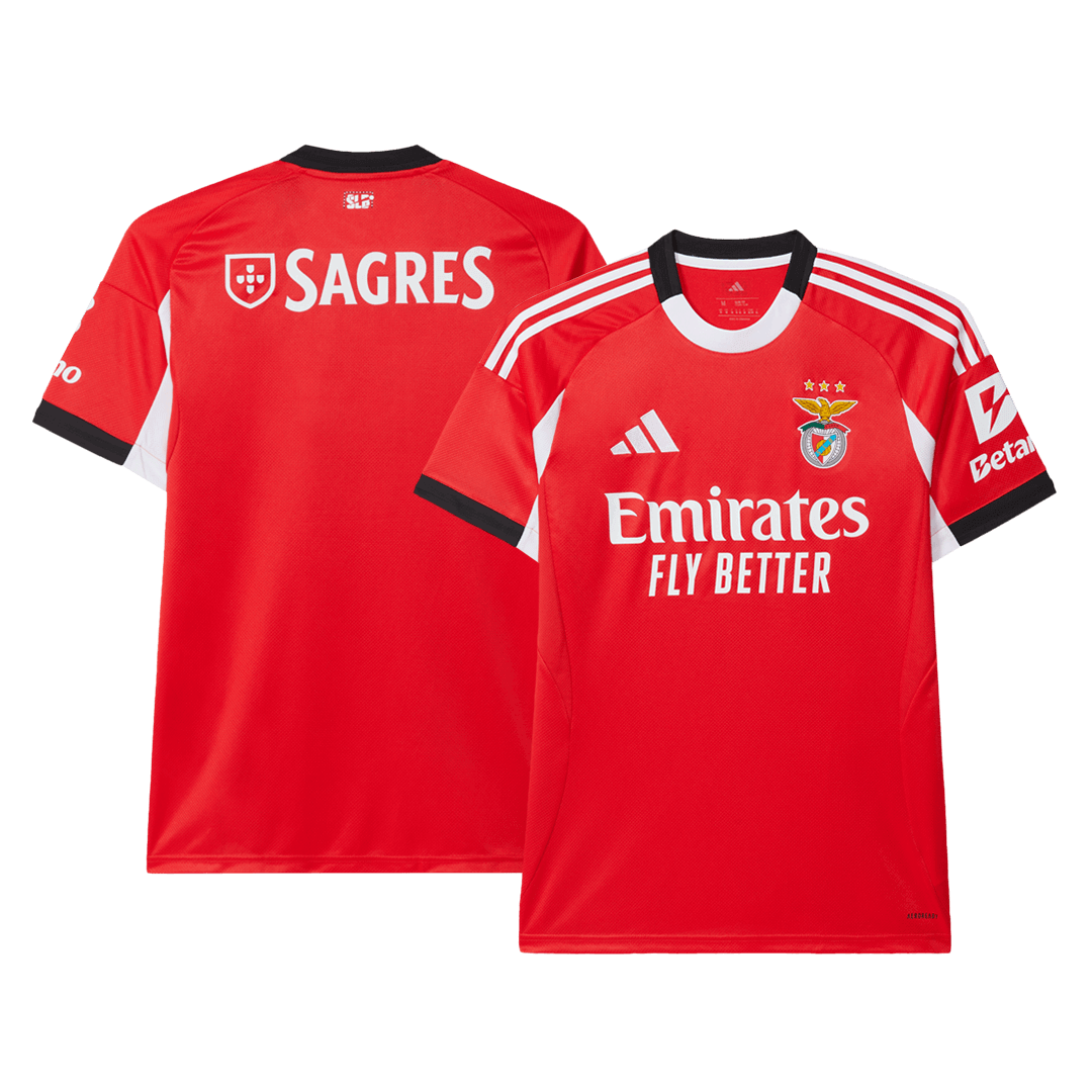 Benfica Jersey Soccer Jersey Home 2025/26