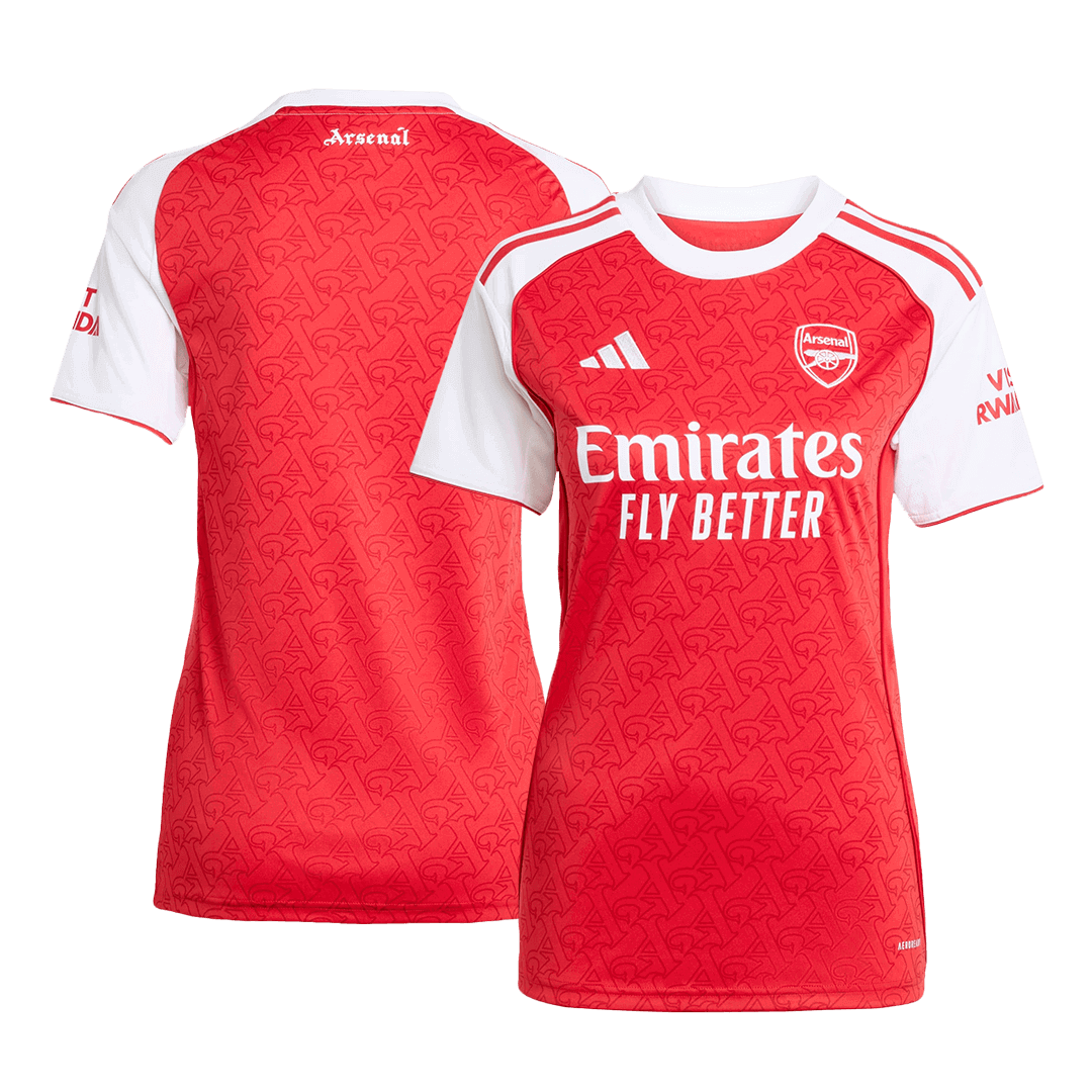 Arsenal Soccer Jersey Home Women Custom Shirt 2025/26