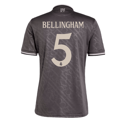 BELLINGHAM #5 Real Madrid Third Away soccer jersey 2024/25