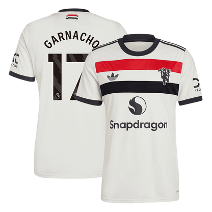 GARNACHO #17 Manchester United Third Away Soccer Jersey 2024/25