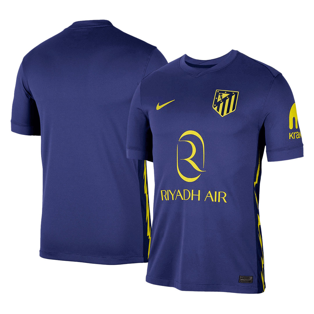 Atletico Madrid Jersey Custom Soccer Jersey Away 2025/26