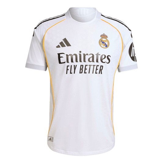 Player Version Real Madrid Jersey Custom Soccer Jersey Home 2025/26