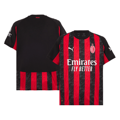AC Milan Jersey Custom Soccer Jersey Home 2025/26