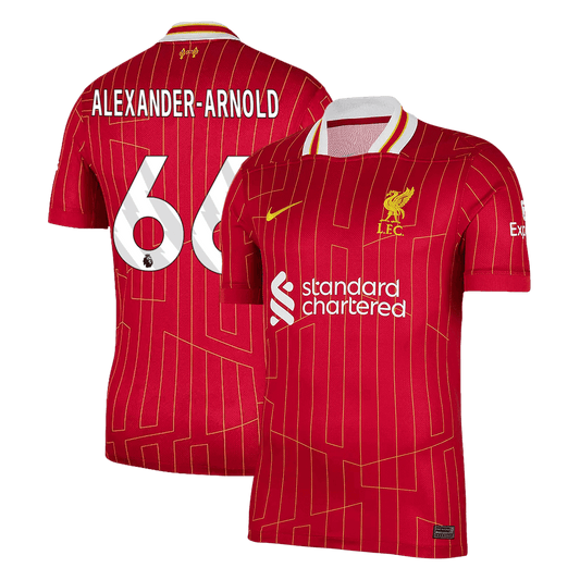 ALEXANDER-ARNOLD #66 Liverpool Home soccer jersey 2024/25