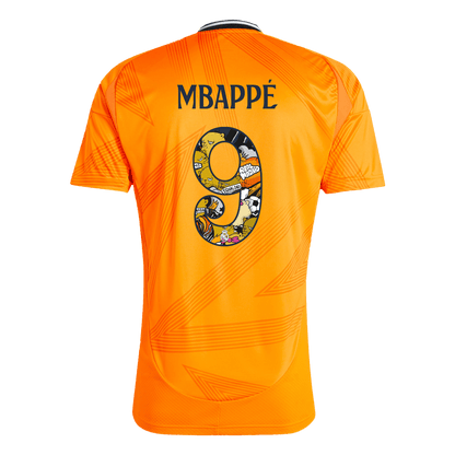 Mbapp¡§| #9 Real Madrid Away soccer jersey 2024/25 - Bear Champ Font