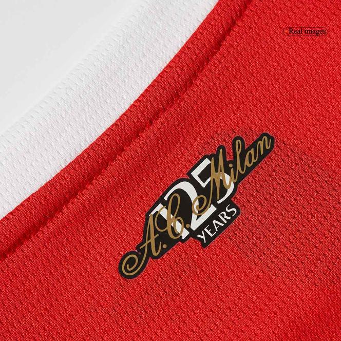 Camiseta de fútbol de manga larga de local del AC Milan 2024/25