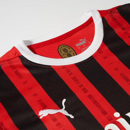 Camiseta de fútbol de manga larga de local del AC Milan 2024/25