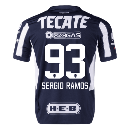 Authentic SERGIO RAMOS #93 Monterrey Home Soccer Jersey 2024/25