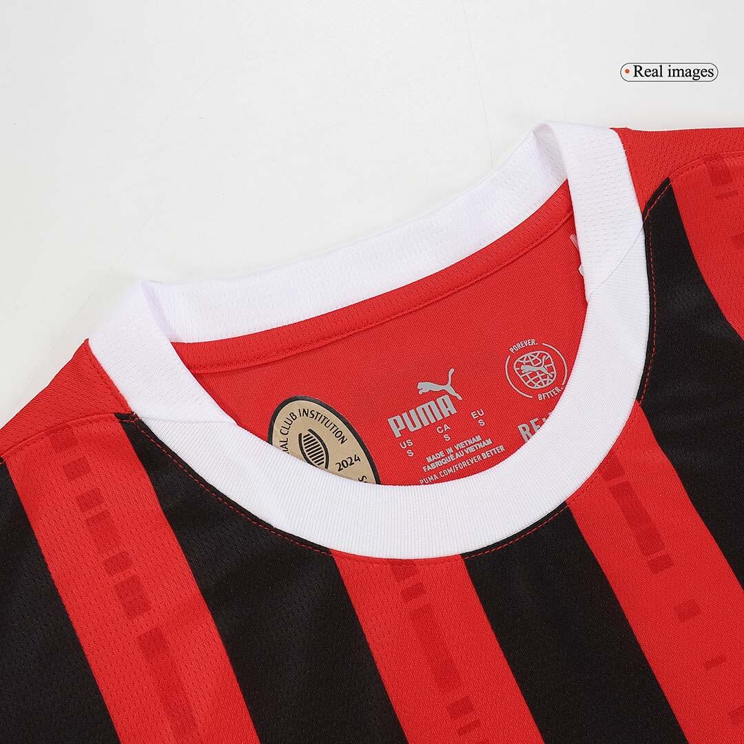 GIMENEZ #7 AC Milan Home Soccer Jersey 2024/25