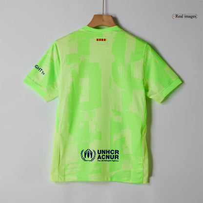 Barcelona Third Away Soccer Jersey Kit 2024/25 - (Spotify Logo Without Text)