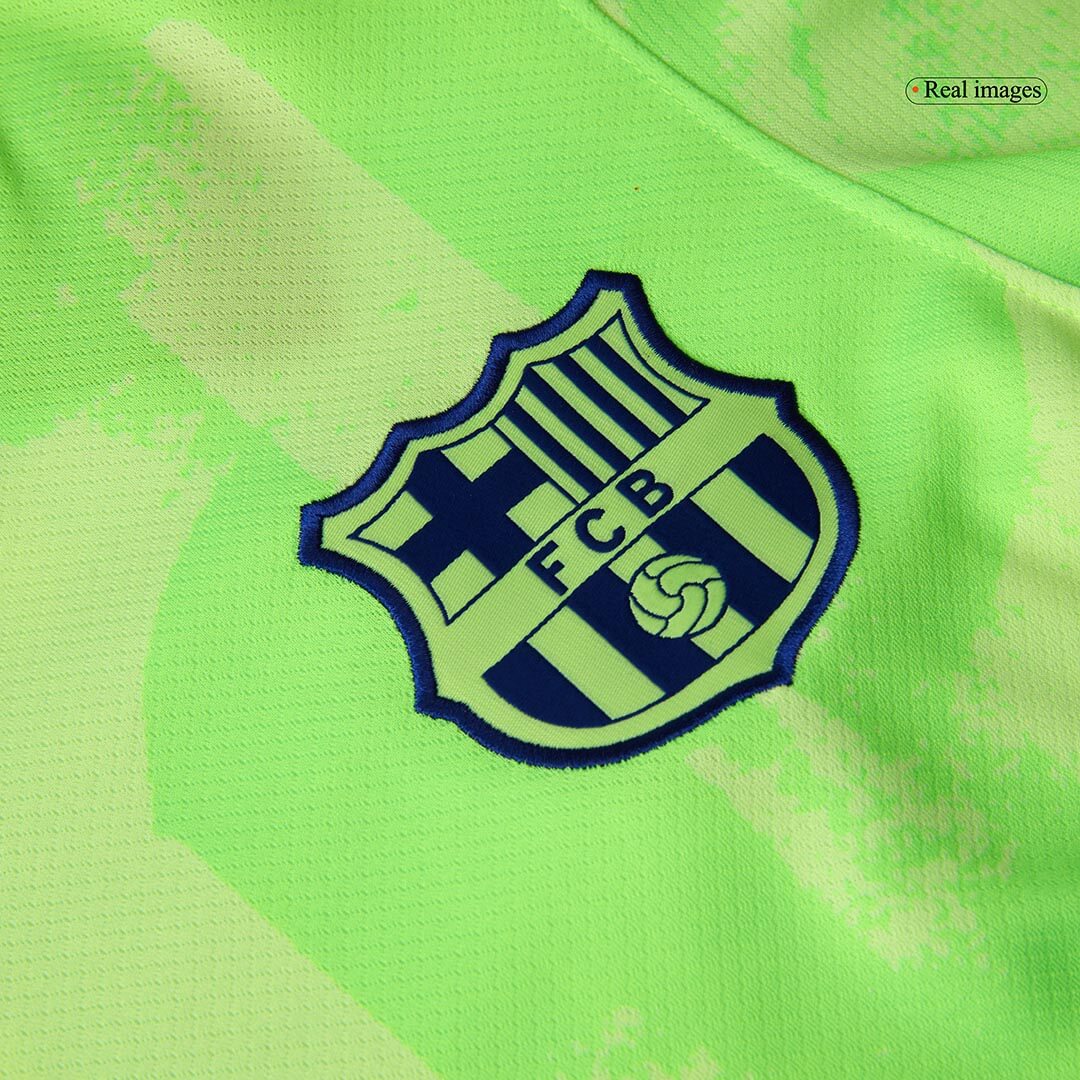 Barcelona Third Away Soccer Jersey Kit 2024/25 - (Spotify Logo Without Text)