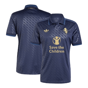 Juventus Third Away Soccer Jersey 2024/25- Save The Children Sponsor